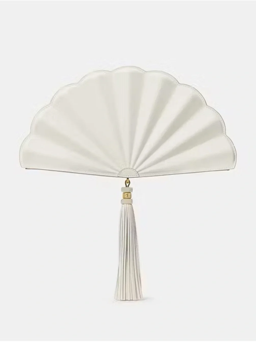 Kate Spade New York Lotus Fan Clutch Bag Meringue